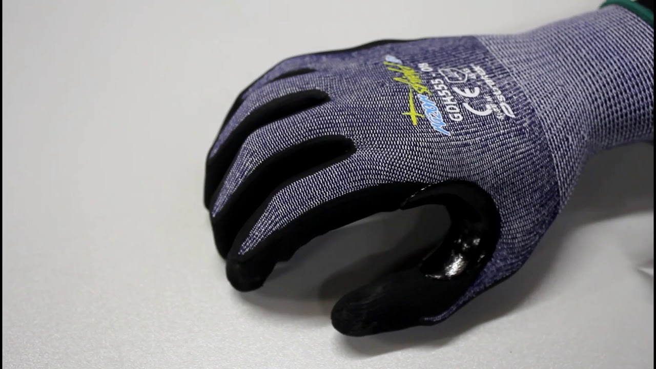 Presenting the Razorshield 5+ cut resistant safety Glove from Stratex