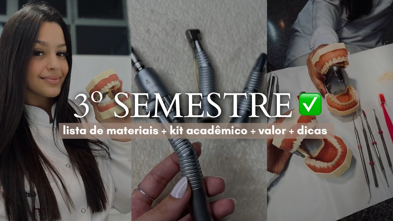 ODONTO | lista de matérias, kit acadêmico, valores, dicas…