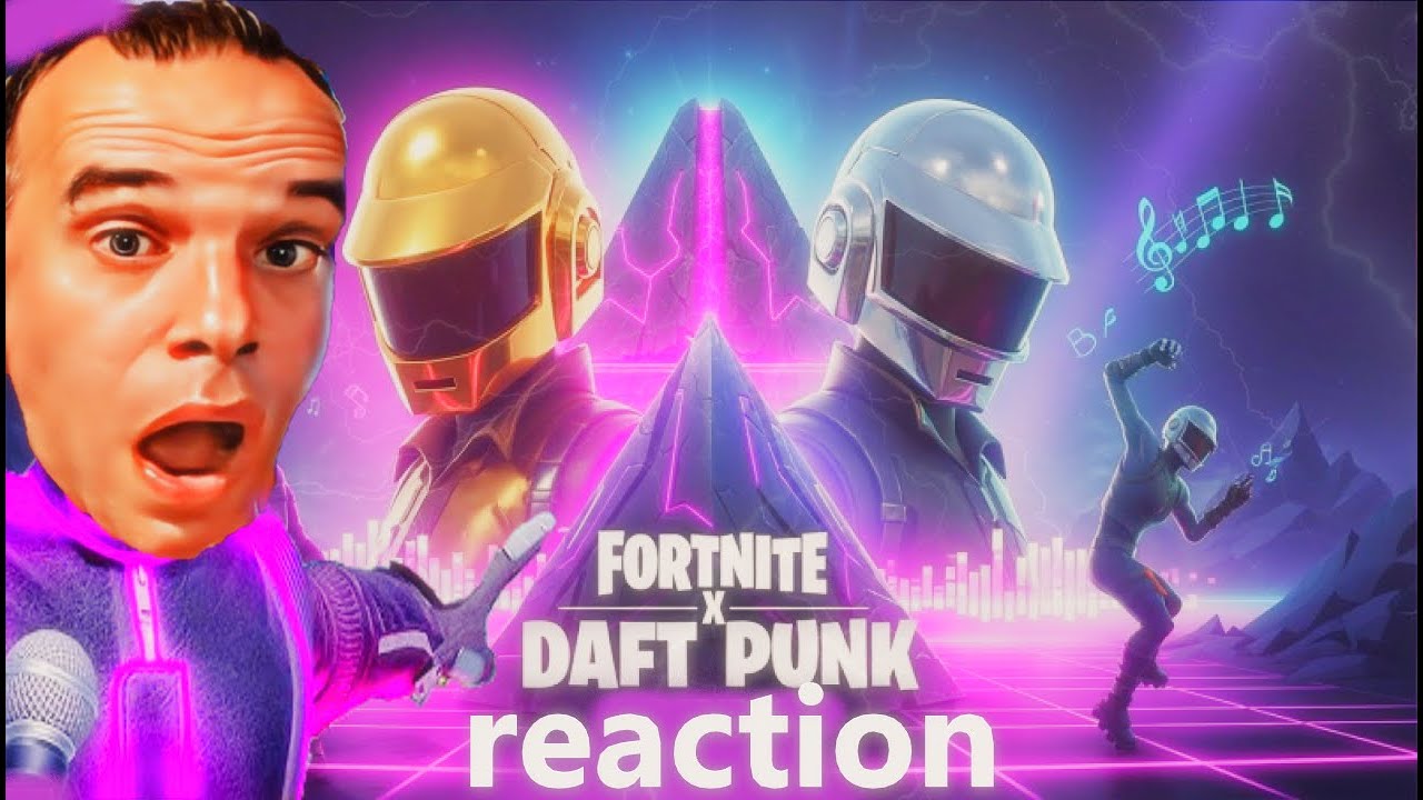 🔥DAFT PUNK débarquent sur FORTNITE 😱  Ma réaction à l’événement le plus FOU de l’année !🚀ou le pire