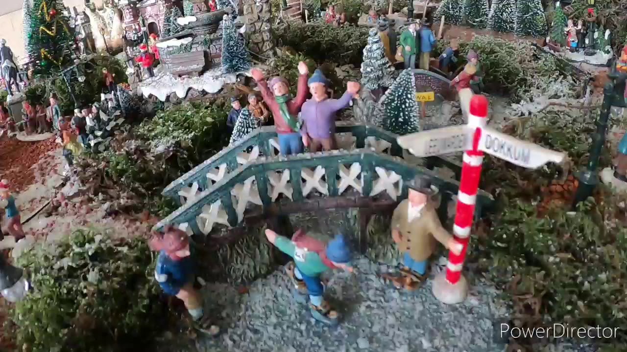 kerstdorp, lemax, en vele andere merken, miniatuur dorp, 2020