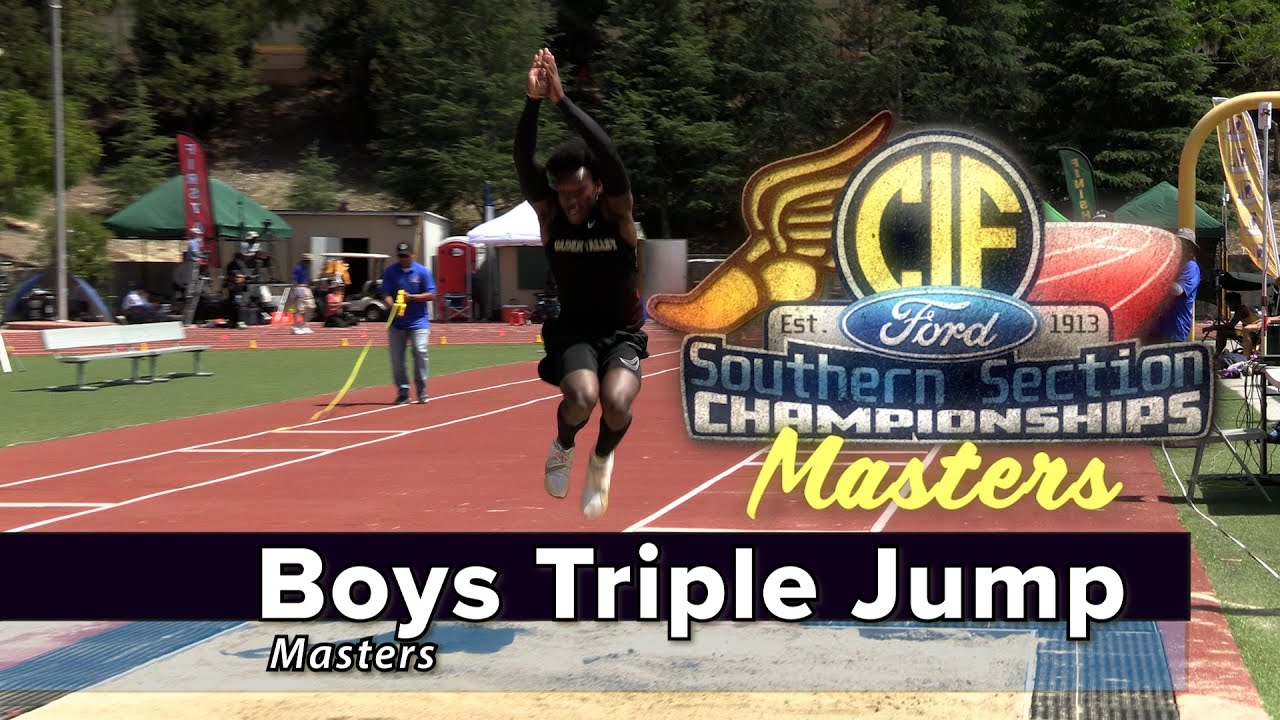 2022 TF - CIF-ss MASTERS - Triple Jump (Boys)