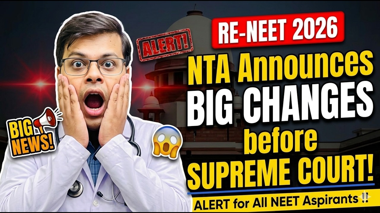NEET 2027 CBT Mode Confirmed? | NTA Latest Update for RENEET 2026 & NEET 2027 Explained #reneet2026