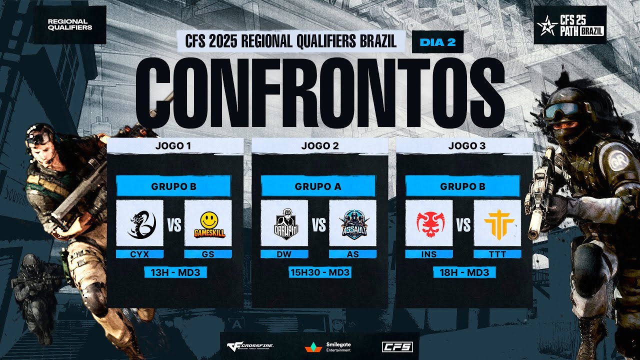 CFS 2025 Regional Qualifiers: Brasil - Dia 2 | CrossFire CF
