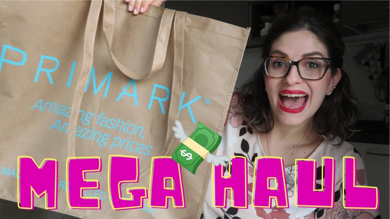 150€ DA PRIMARK! 😱😍 Mega haul per tutta la famiglia!