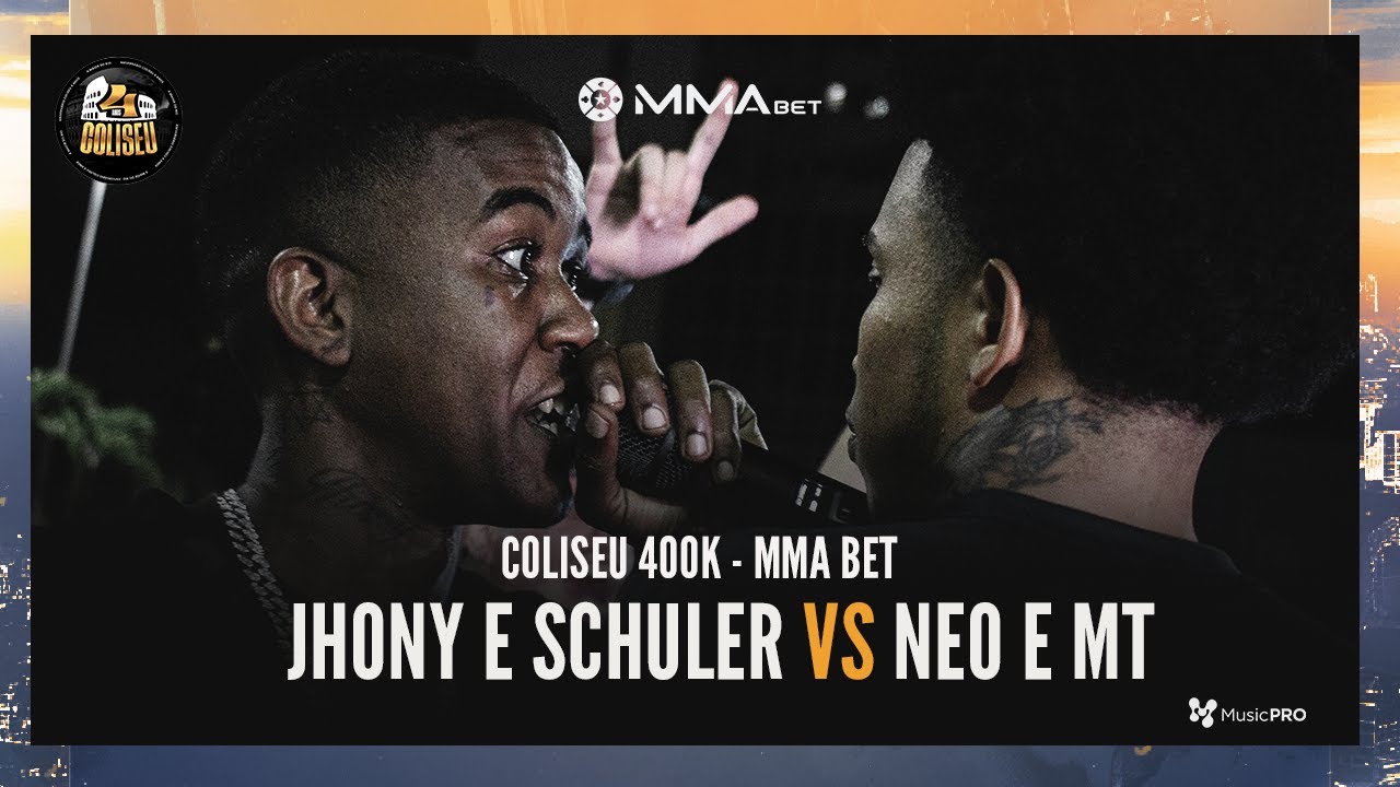 (REVANCHE DO ANO 🔥🔥) JHONY E SCHULER X NEO E MT - GRANDE FINAL - BATALHA COLISEU - EDIÇÃO MMA BET
