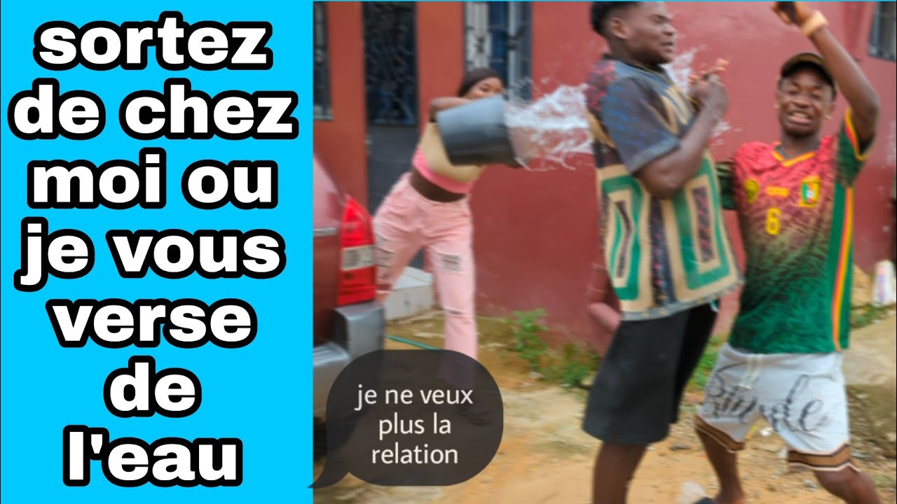 Test de fidélité 🛑 elle nous verse de l'eau dans sa maison