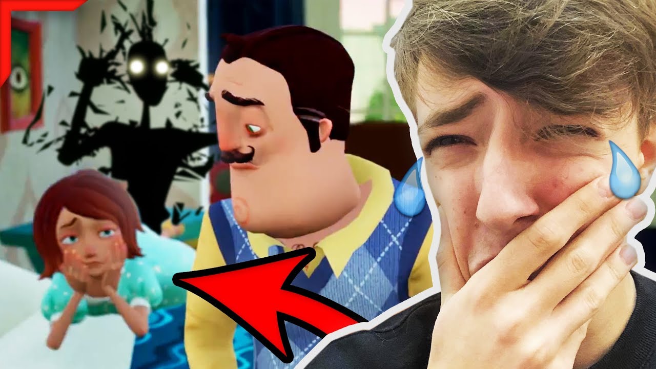 SOUSEDOVÝM DĚTEM UMŘELA MÁMA, HOŘÍ!! 😭😩 | Hello Neighbor: Hide and Seek #18