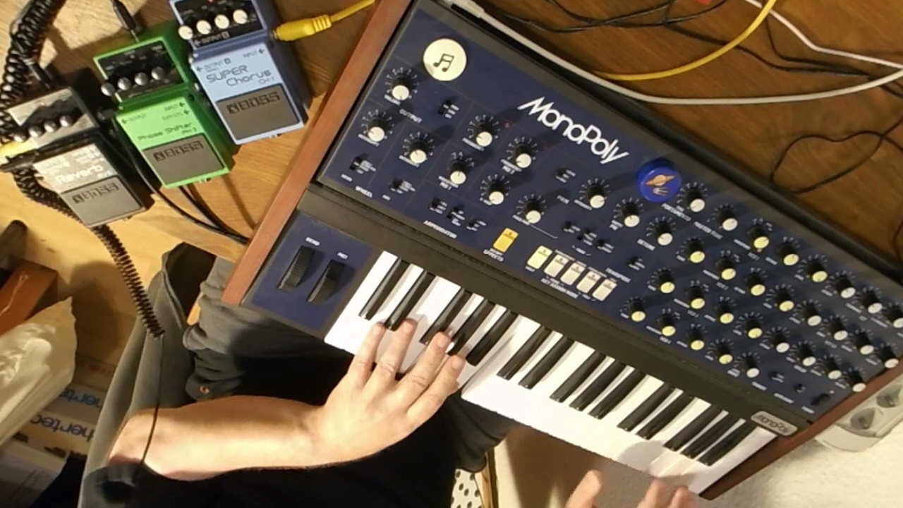 Behringer MonoPoly, Boss FX - jam