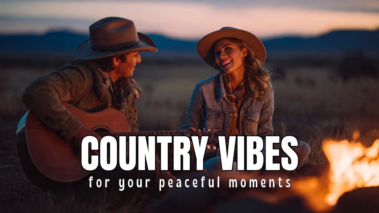🪕 LIVE Peaceful Country Vibes – Gentle Guitar, Fiddle & Relaxing Love Song Mix