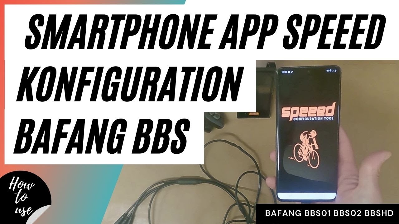 Bafang Einstellungen über Smartphone App ändern