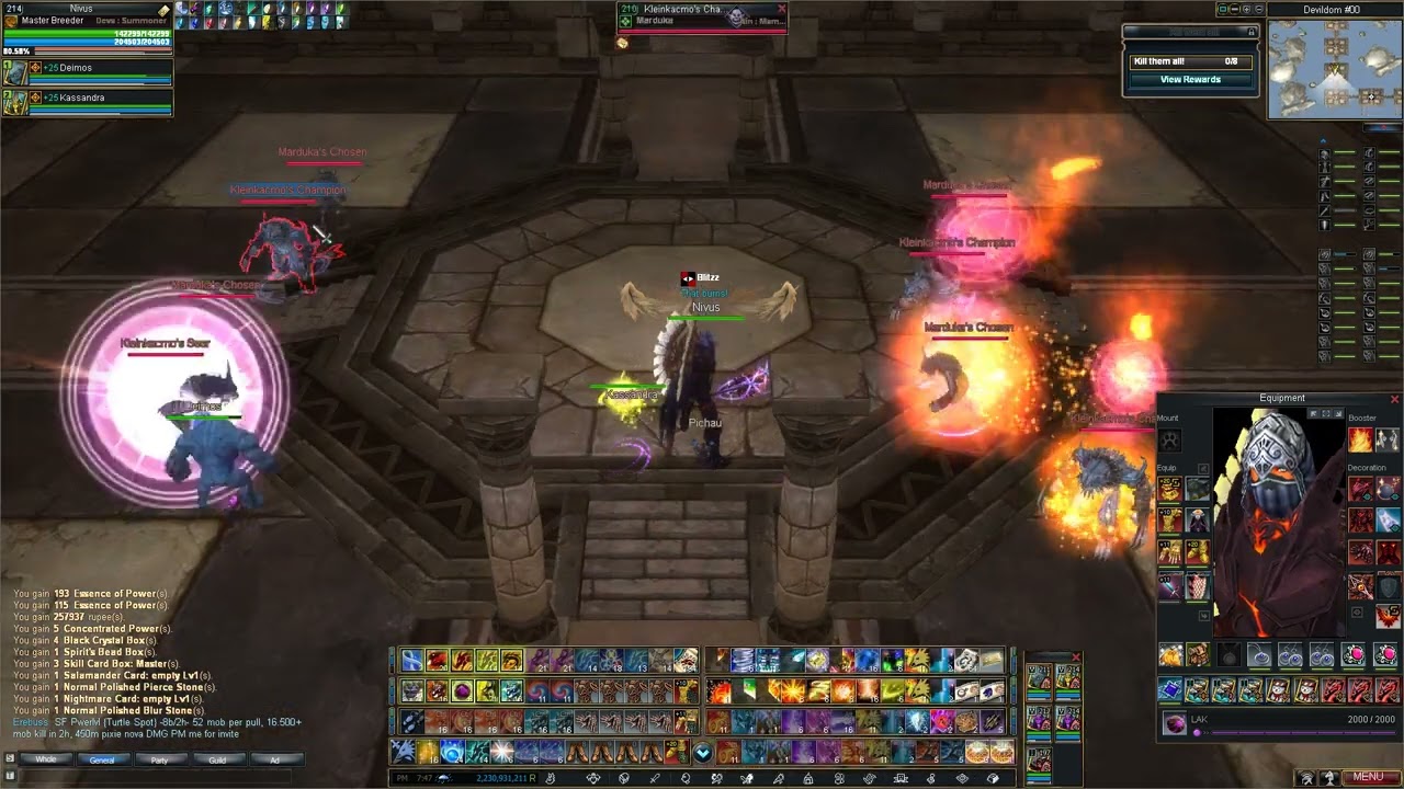 Rappelz - Devildom stage 4-6 (casual farm)
