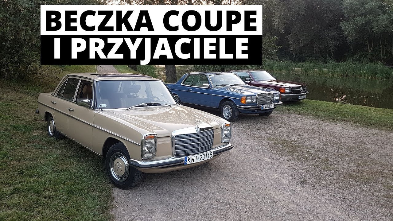 Woziła ziemniaki, Kamil zrobił z niej klasyka - Mercedes Beczka Coupe w123