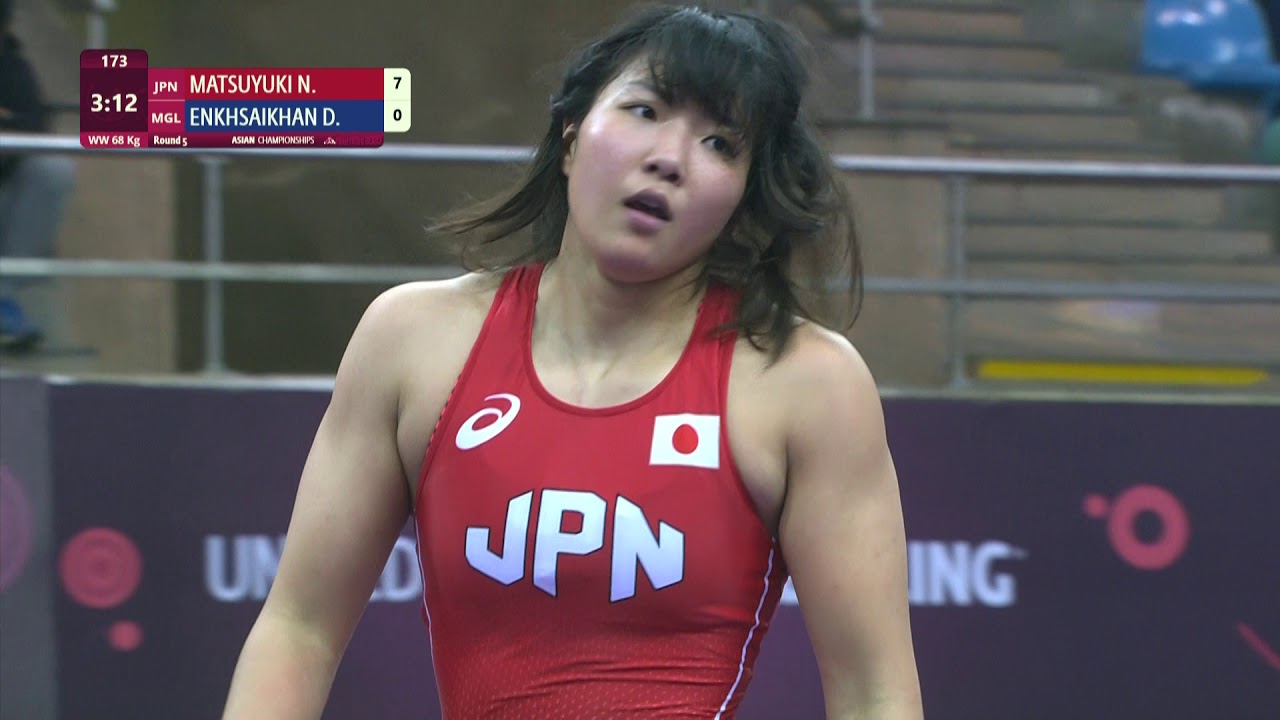 Round 5 WW - 68 kg: N. MATSUYUKI (JPN) v. D. ENKHSAIKHAN (MGL)