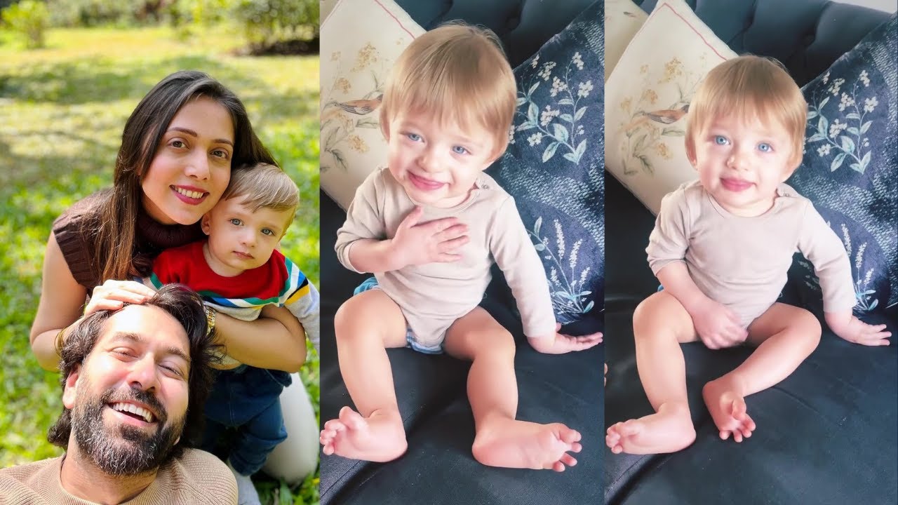 Nakuul Mehta के बेटे Sufi Mehta का क्यूट वीडियो|Jankee Parekh Shows Off Son Sufi's New Learned Skill