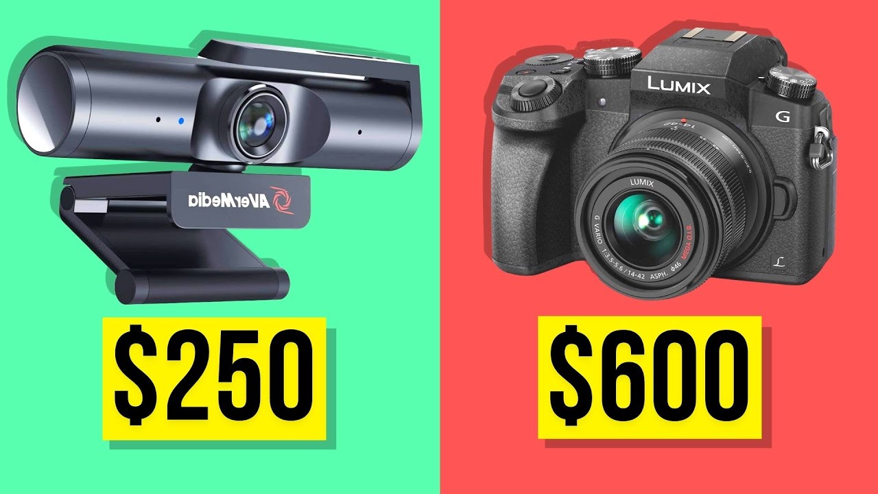 Expensive Webcam vs Budget DSLR Camera (Avermedia PW513 vs Panasonic Lumix G7)