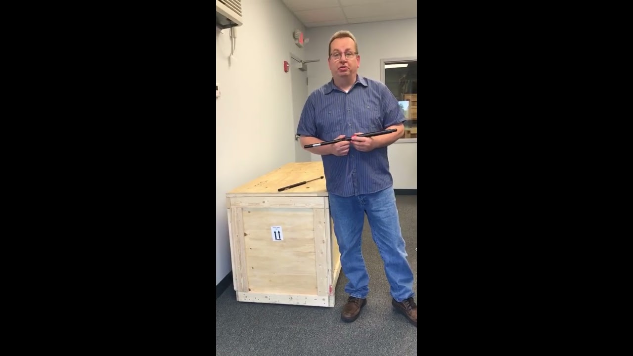 IGS Compression Gas Springs: Safety Locking Shroud Demonstration