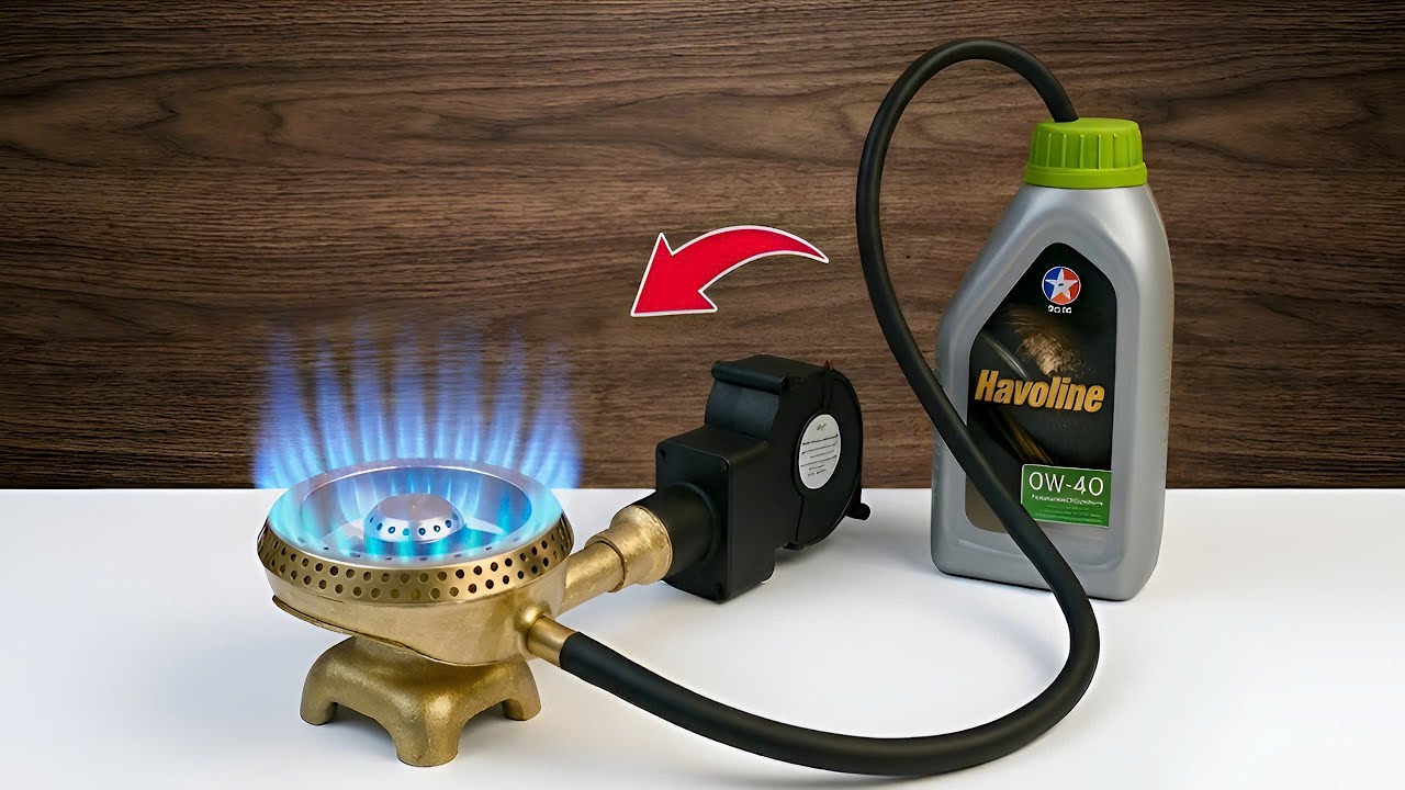 How to Make a Powerful 3-in-1 Waste Oil Heating Stove That Survives −65°C Winters