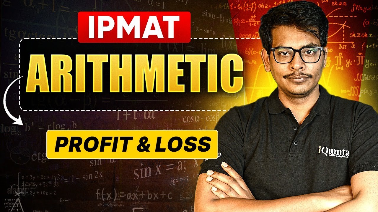 IPMAT Arithmetic | Profit and Loss | IPMAT Indore Quantitative Aptitude