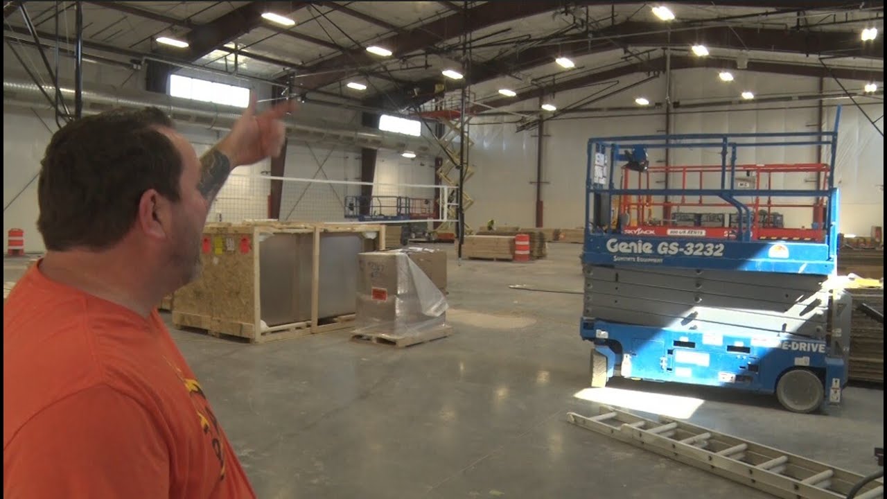 Blackout Sports Fieldhouse, a new massive indoor sports complex, is set to open Aug. 23
