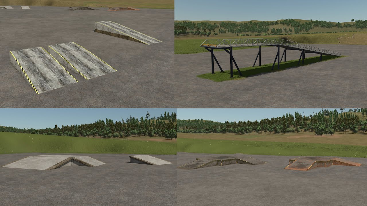 Farming Simulator 25 Loading Ramps FS25 Mods