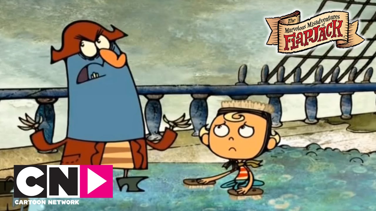 Scrub The Deck | The Marvelous Misadventures of Flapjack | Cartoon Network