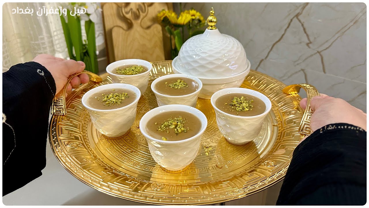 القهوة الجكليتية الثخينة تجنن ماينشبع منها