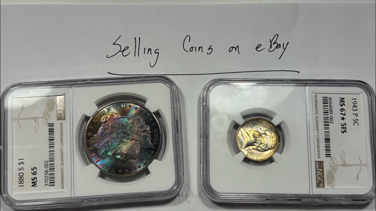 Selling your coins on eBay: fees, strategy and lessons learned