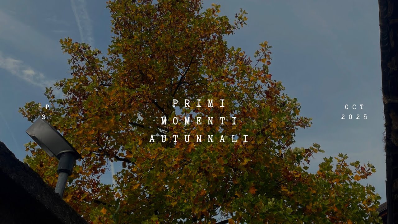AUTUMN BEGINS 🧡 | Ritorno a scuola, routine quotidiana e prime vibes autunnali ⊹ ࣪ ˖