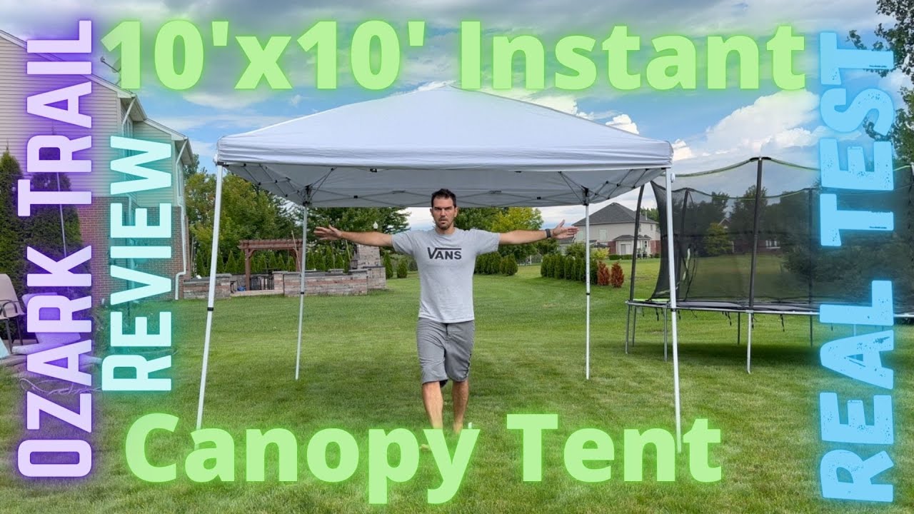 Обзор палатки Ozark Trail 10x10 Instant Canopy