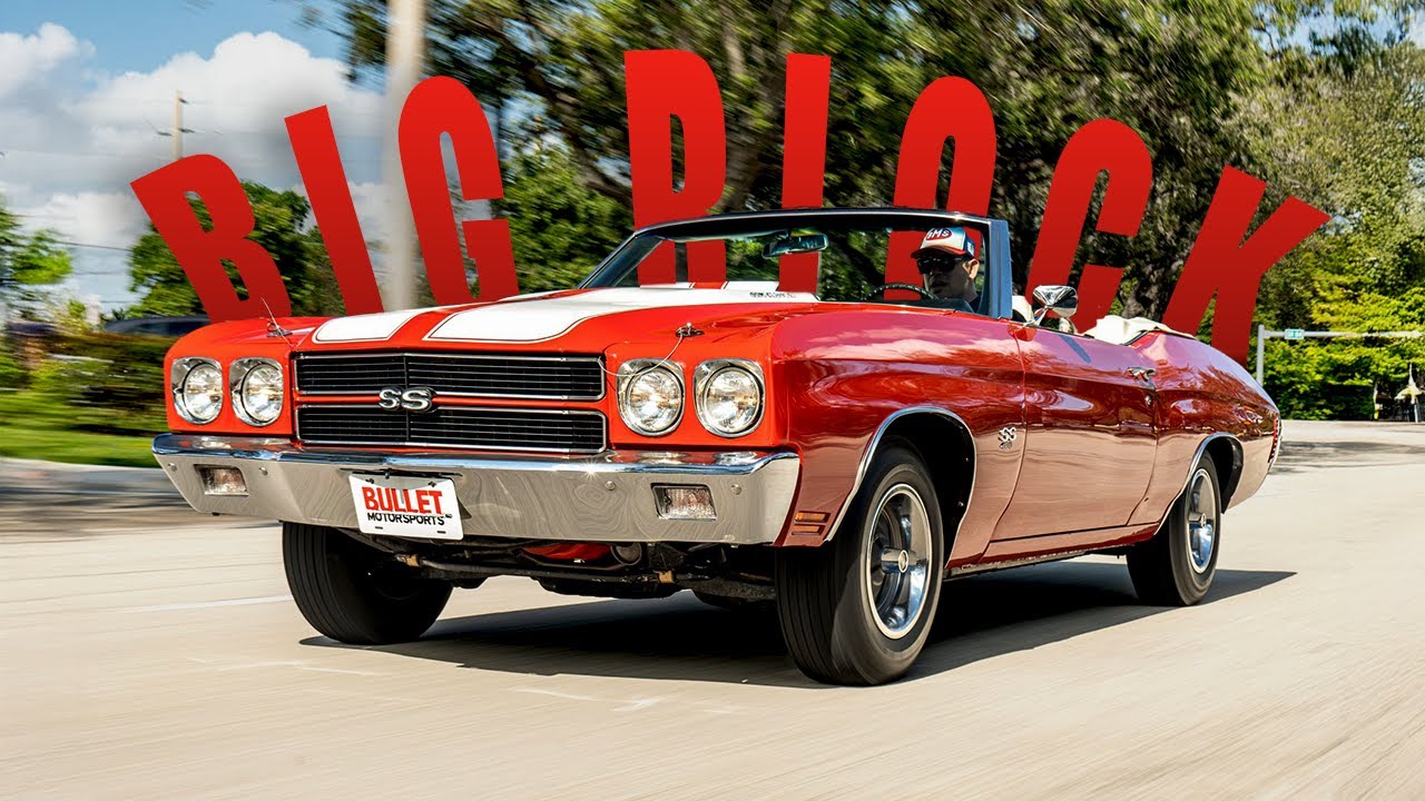 МОЩНЫЙ ДВИГАТЕЛЬ ИЛИ НИЧЕГО | Chevrolet Chevelle 1970 года