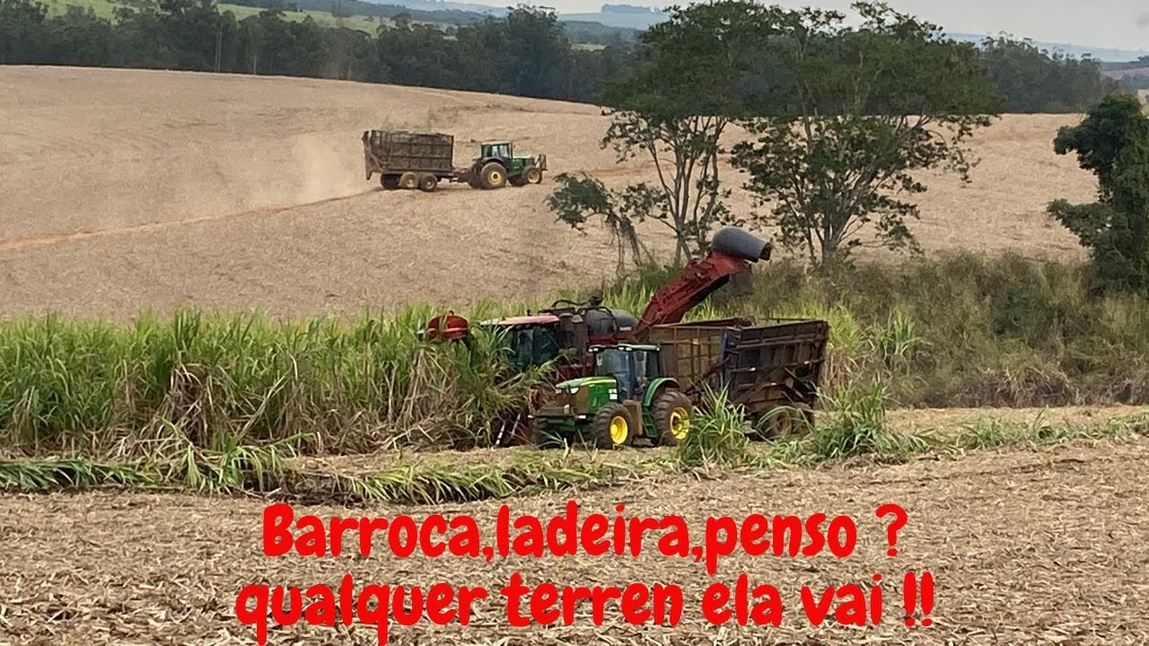 Maquinão trabalha em qualquer terreno !!