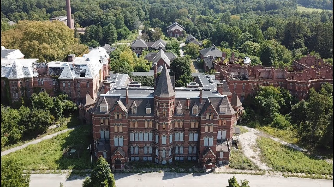 Hudson River Abandoned Psychiatric Hospital - DJI Mavic Drone