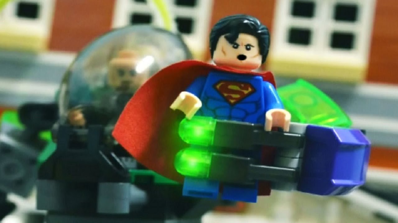 Lego Stop Motion - Superman VS Lex Luthor 樂高超人!!!