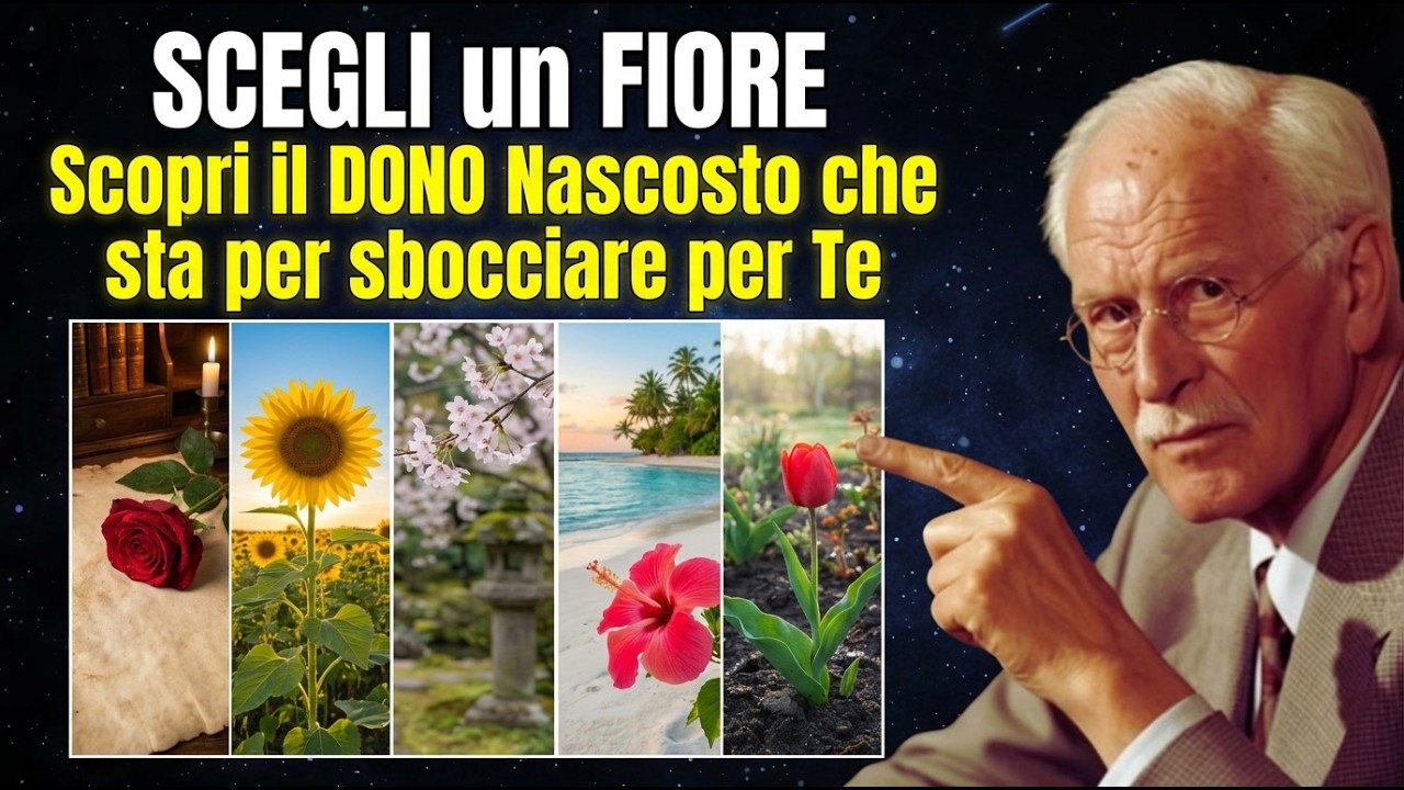 SCEGLI un FIORE e Scopri il DONO Nascosto che sta per sbocciare per Te — Carl Jung