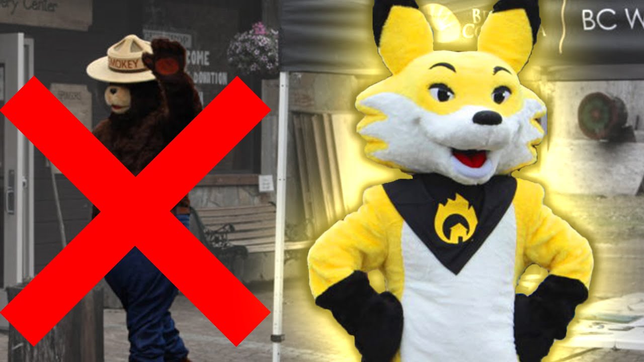 Smokey the Bear got REPLACED BY A FURRY