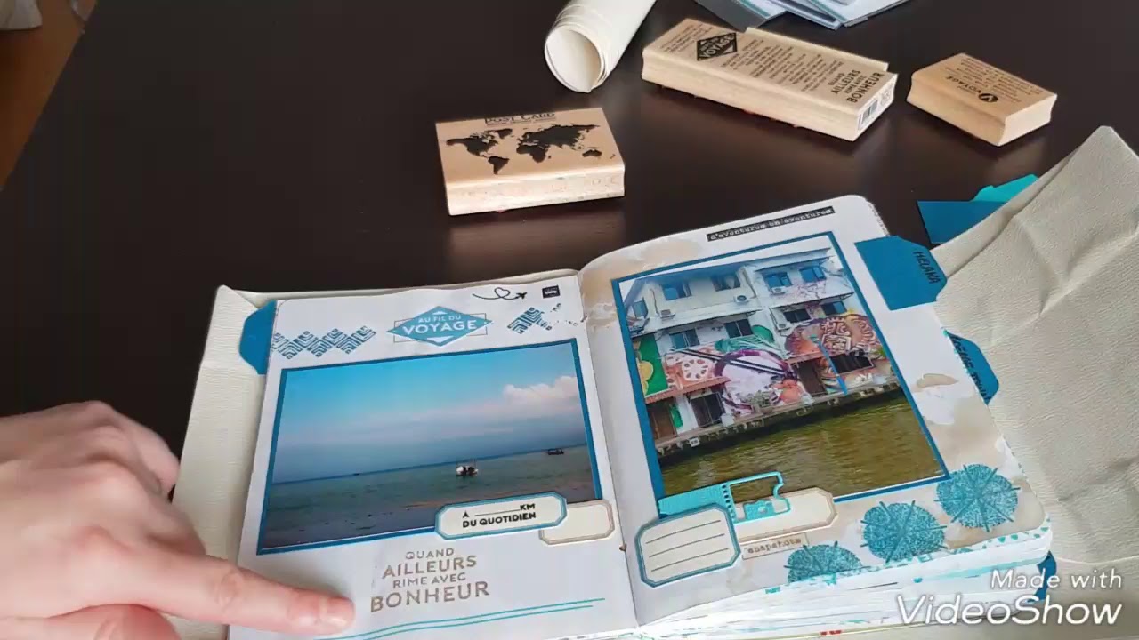 #SCRAPBOOKING Carnet de Voyage Florilèges Design Capsule Septembre 2018