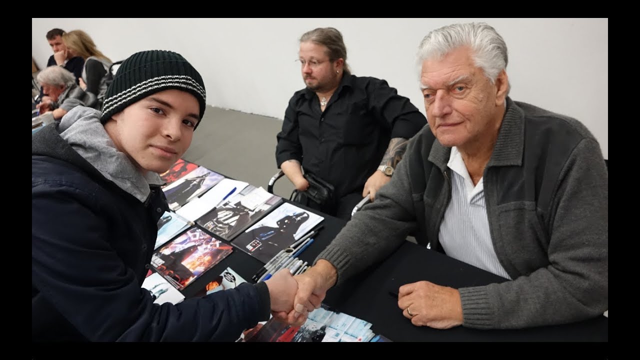 David Prowse 2014 signing