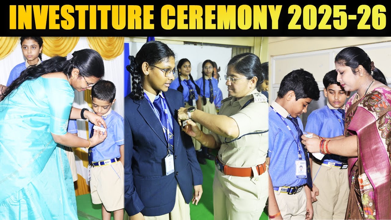 ICON School Investiture Ceremony 2025 | Leaders of Tomorrow Take Oath | Vijayawada