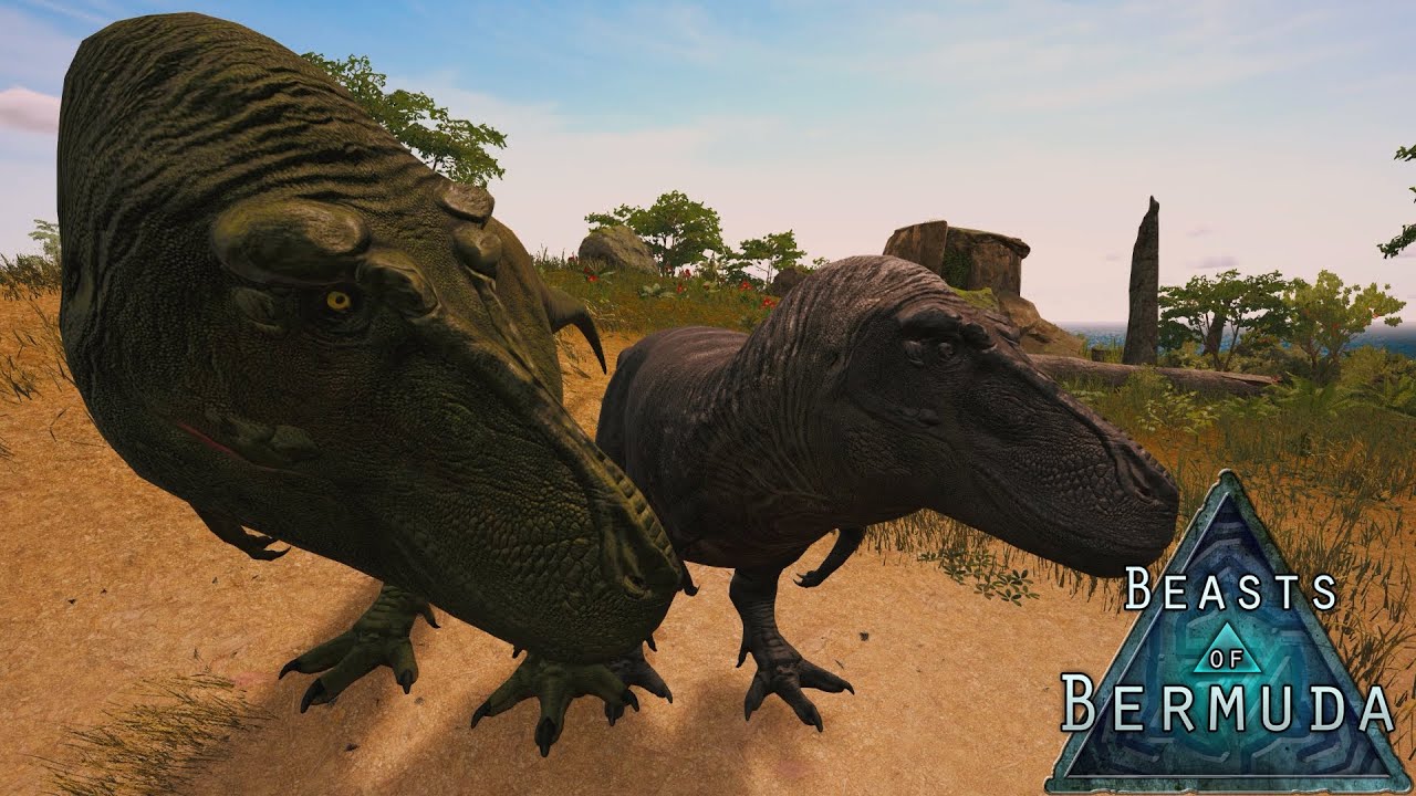 Life of a Tyrannosaurus rex on the official Servers (Beasts of Bermuda)