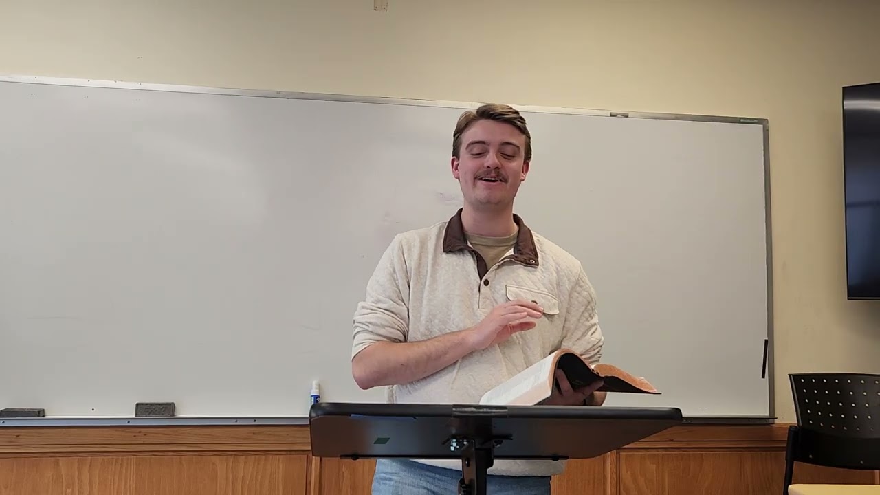 Noah Bergmann - P2 Topical Sermon