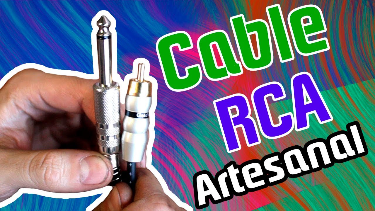 como hacer cable RCA para maquina de TATTOO 🔥🔥🔥 (RCA CABLE FOR TATTOO) ⚡⚡⚡