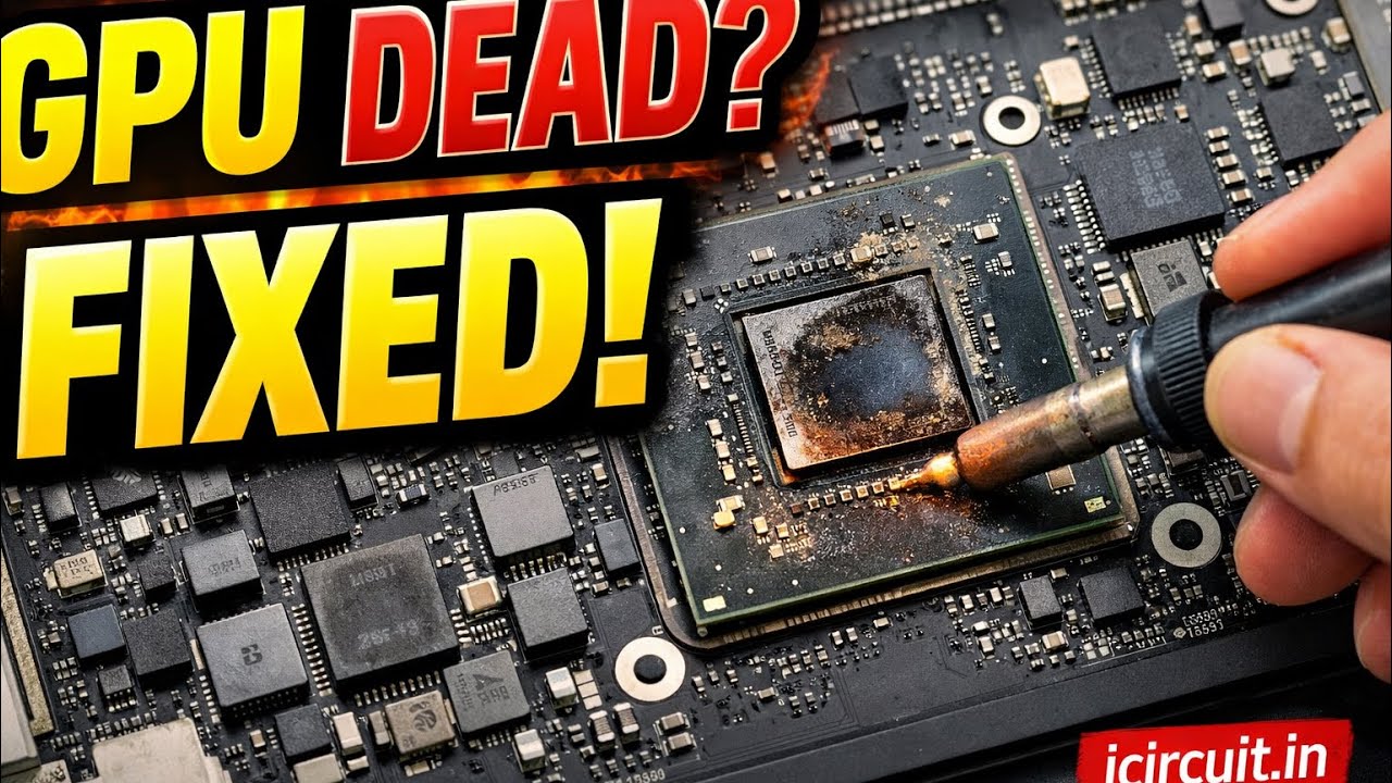 MacBook showing no display?• GPU issue 😢 MacBook Pro A2141 GPU Replacement