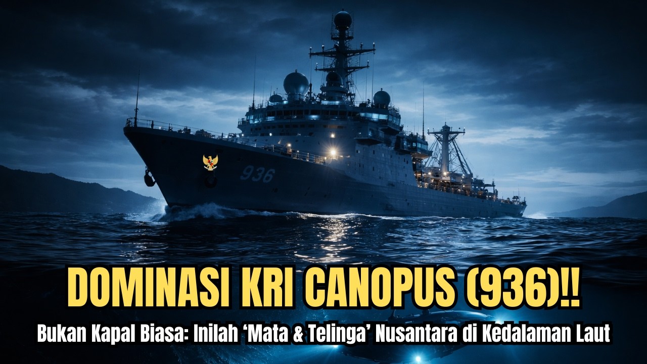 SANG PENJAGA KEDALAMAN 🇮🇩 KRI Canopus (936): Mata & Telinga Baru Nusantara