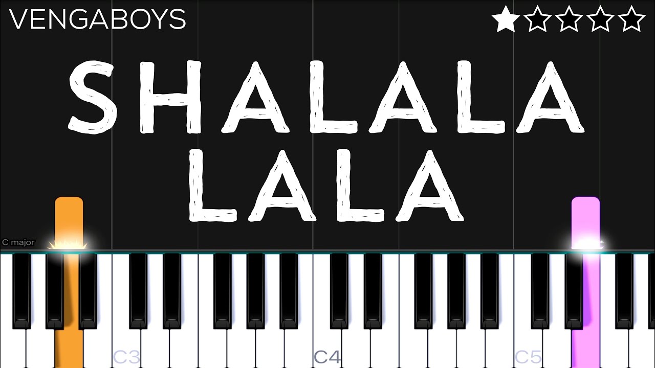 Vengaboys - Shalala lala | EASY Piano Tutorial