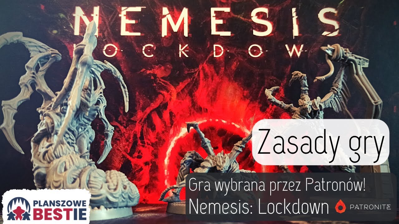 Planszowe Bestie #260 - Nemesis: Lockdown - Zasady - 23.09.2023