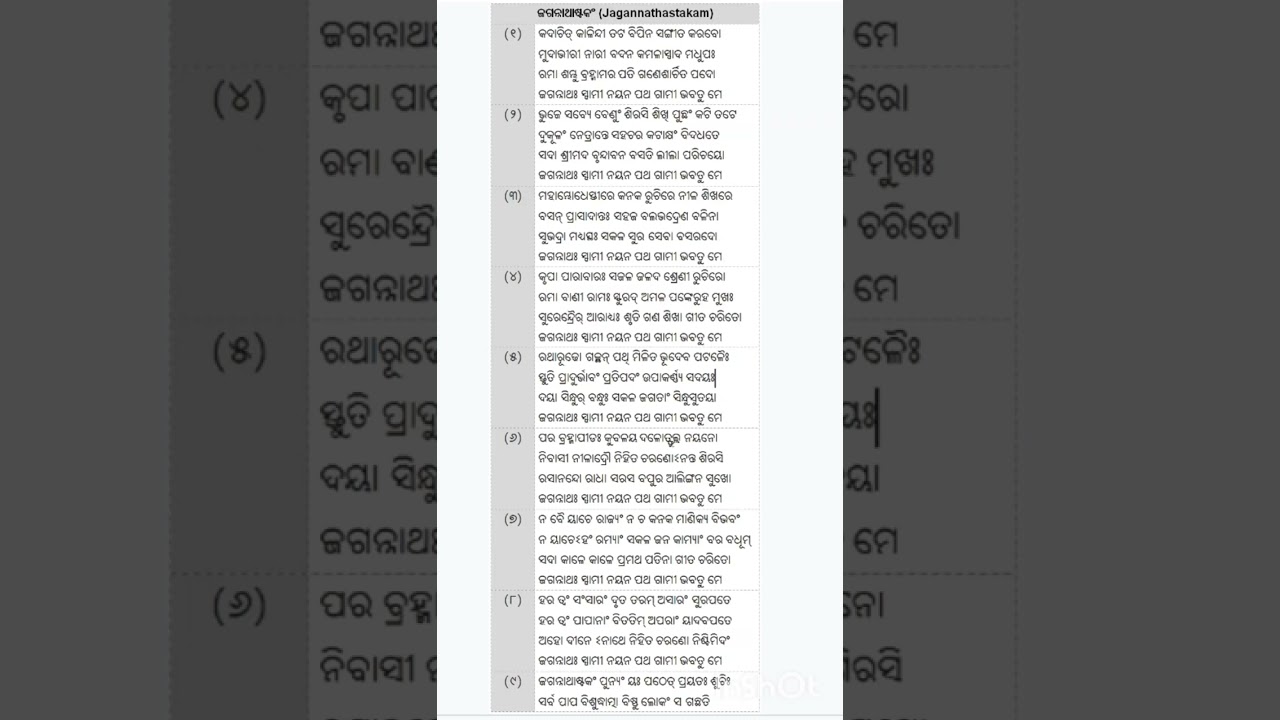 #sri jagannath astakam🕉like share subscribe this video plz🕉