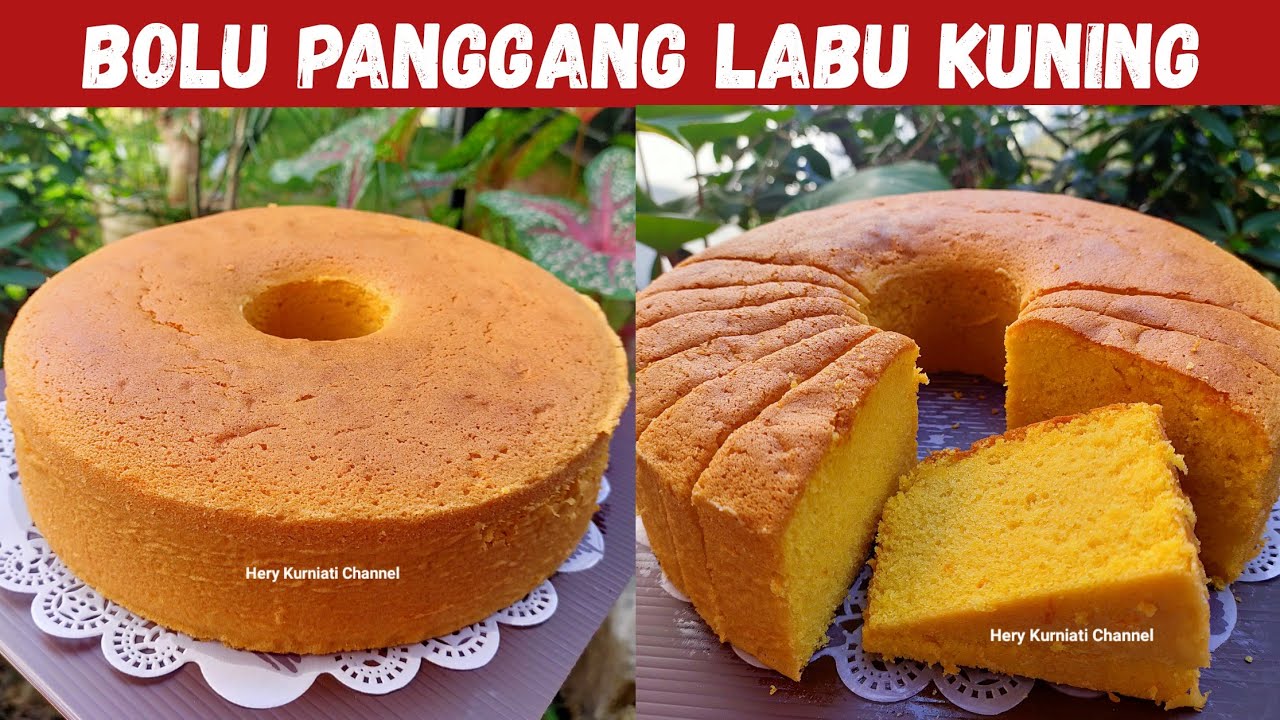 Bolu Labu Kuning | 4 telur