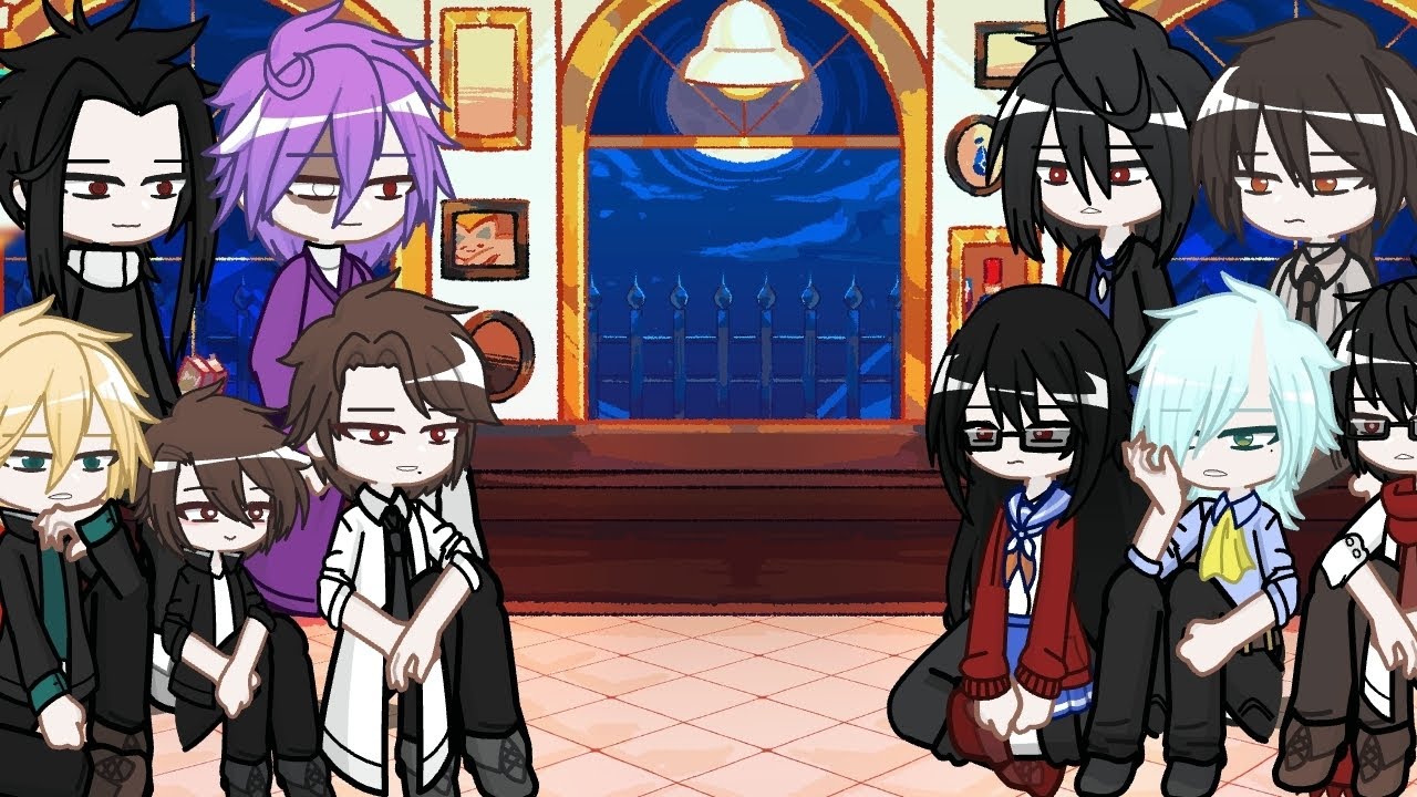 a terrified teacher at ghoul school react to haruaki as gacha random || Allharuaki || ship¿