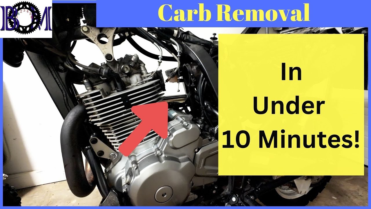 DR650 Remove Carburetor: How To Under 10 Minutes