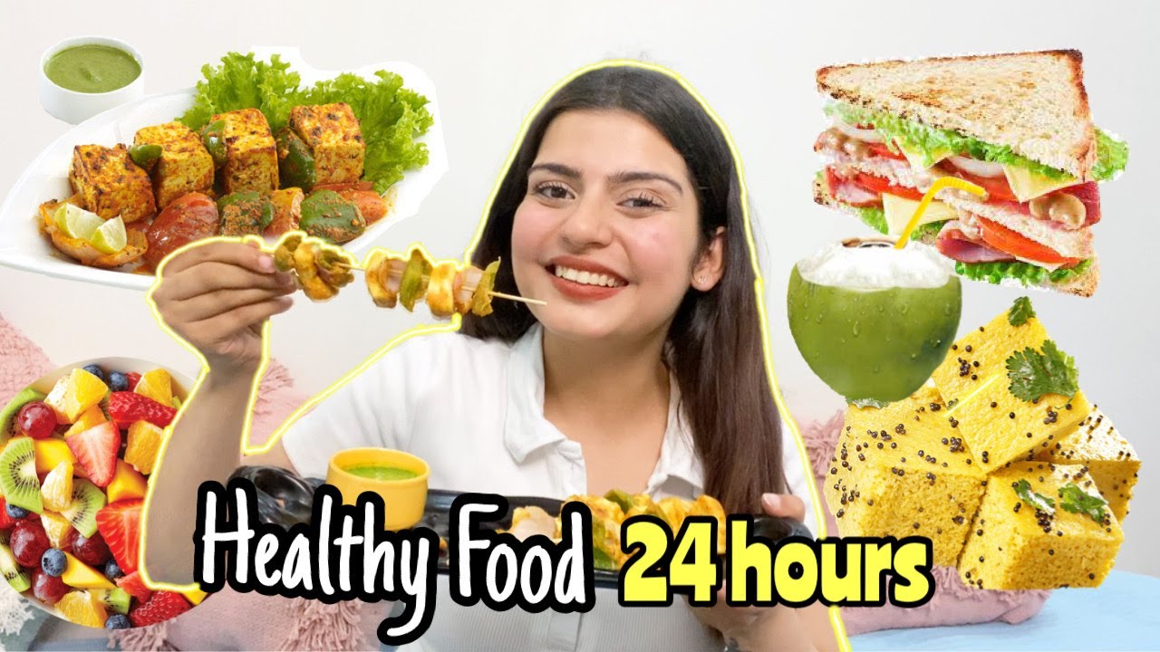 Eating Only HEALTHY FOOD For 24 Hours | Food Challenge | Yashita Rai